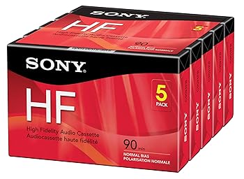 【中古】Sony 5C90HFR 90分 HF テープリコーダー 5ブリック