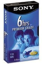 【中古】(人並み外れたに似つかわしい)Sony T-120VR Video Premium Grade VHS Blank Tapes - 120 時間 2-Pack