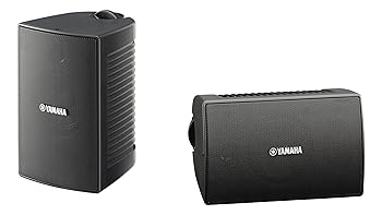 【中古】(非常に良い)Yamaha NS-AW194BL Indoor/Outdoor 2-Way Speakers Black 45,877円