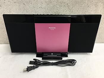 【中古】Panasonic コンパクトステレオシステム ピンク SC-HC28-P