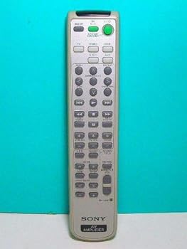 【中古】SONY AV AMPLIFIER遠隔操作 RM-U215