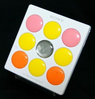 【中古】(非常に良い)SONY ソニー MZ-E610（W）水玉 ポーダブルMDプレーヤー MDLP対応 （MD再生専用機/MDウォークマン）