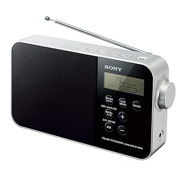【中古】(人並み外れたに似つかわしい)ソニー PLLシンセサイザーポータブルラジオ ICF-M780N : FM/AM/広々としたFM/ラジオ受信機NIKKEI相応う 蓄電池相応う 黒いこと ICF-M780N B