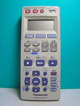 【中古】(人並み外れたに似つかわしい)パナソニック VHS ヴィデオディスク遠隔操作 EUR7909KC0
