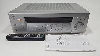 【中古】(人並み外れたに好いたらしい)SONY STR-K740P しろがね色 FM ステレオ FM AM 受信システム 5.1通信路 デジタルオーディオ/映像媒体抑えつける真っただ中 80ワット
