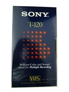 【中古】SONY ES T-120 Dynamicron Blank VHS磁気テープ