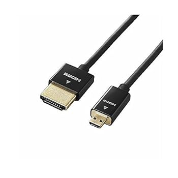 【中古】(人並み外れたに似つかわしい)ELECOM（エレコム） イーサネット相応う百貨店か細いHDMI有線テレビ（AD） 結核症-固定ディスク14SSU20BK AV デジモノ マイコン 境界線の外側設備 有線テレビ 有線テレビ河馬