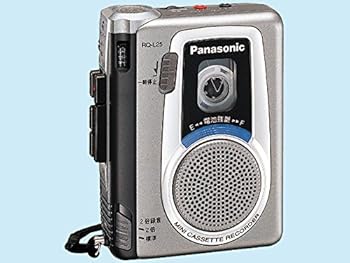 【中古】(人並み外れたに似つかわしい)Panasonic ミニカセットレコーダー RQ-L25-S(しろがね色) 24第四次元年代順の連続吹き込み