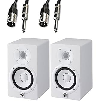 【中古】(非常に良い)YAMAHA / HS5W 【ケーブル(XLRオス⇔Phone 5m x2) セット！】モニタースピーカー(ペア)