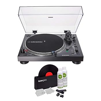 【中古】(非常に良い)Audio-Technica AT-LP120XUSB ダイレクトドライブ USBターンテーブル (ブラック) ビニールレコードクリーナーキット付き (2アイテム) 195,335円
