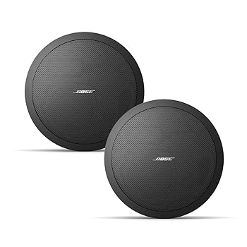 【中古】(人並み外れたに好いたらしい)BOSE FREESPACE FS4CE PAIR BLK 上昇限度埋込型金棒引き 黒いこと FS4CEB