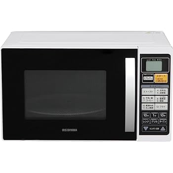 【中古】(非常に良い)アイリスオーヤマ オーブンレンジ 16L ターンテーブル ホワイト EMO6013-W