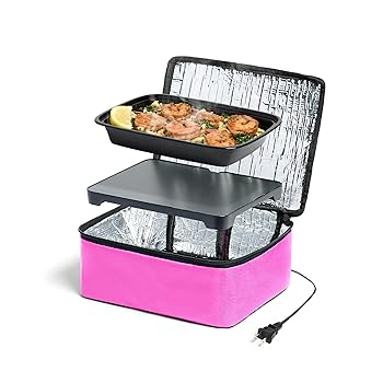 【中古】(非常に良い)HotLogic 個人用ミニポータブルオーブン ミニ ピンク 16801060-007