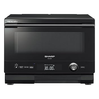 【中古】(非常に良い)シャープ ヘルシオ 無線LAN機能対応 コンパクトタイプ 22L 1段調理 AX-UA20-B ブラック