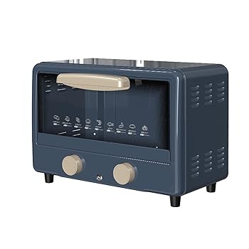 【中古】(非常に良い)ノスタルジアクラシックレトロ12Lカウンタートップ電子レンジ、カウンタートップ電子レンジ、オーブン多機能家庭用小型ツーインワン電気オーブン