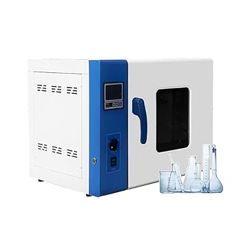 【中古】(非常に良い)実験室テスト高温小型オーブン、42L実験室乾燥オーブン、強制空気対流、エアドライヤー、ステンレス鋼ライナーと2層のパーティション、50-300°C