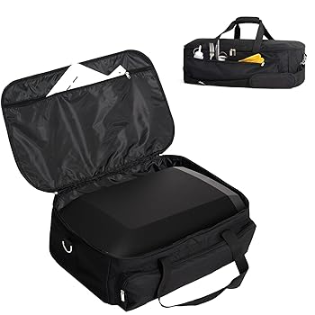 【中古】(非常に良い)Ooni Volt 12用パッド入りバッグ、Ooni 12インチ用電動ピザオーブンアクセサリー ポータブルキャリーケース Ooni 電気オーブン用 ポケット付き