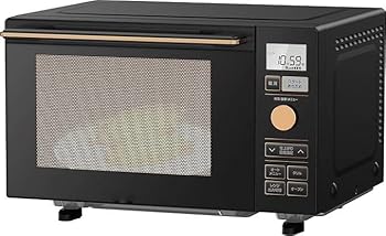 【中古】(非常に良い)電子レンジ オーブンレンジ 18L 一人暮らし 二人暮らし フラットテーブル トースト機能付き オーブン機能付き 自動メニュー18種類 簡単お手入れ