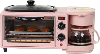 【中古】(非常に良い)Jompog トースター スリーインワン[110v-1100w 電気コーヒーマシン] 家庭用多機能朝食マシン ミニオーブングリル調理 上下ヒーター タイマー機能 20,147円