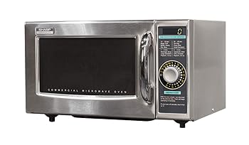 【中古】(非常に良い)Sharp R-21LCFS Medium Duty Commercial Microwave (Dial Timer, 1000-Watts, 120-Volts) (Update of R-21LCF)