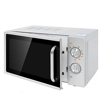 【中古】(非常に良い)オーブンレンジ 20L 700W オーブンレンジ 卓上電子レンジ コンパクト 回転式 卓上小型電子レンジ 少し驚き