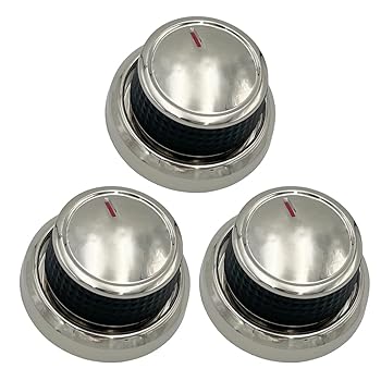 【中古】(非常に良い)バーナーハンドル 3個セット Branch Grill KAG861専用