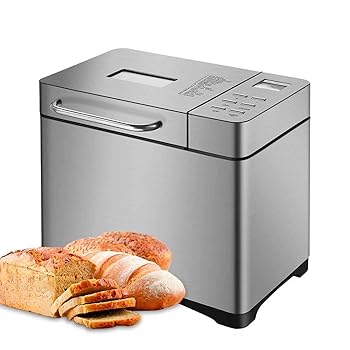 【中古】17プログラムを備えた自動パン焼き機、自動フルーツナッツディスペンサー付きノンスティックパンメーカー、15時間のタイミング、500g/750g/1000g|GoodLifeStore