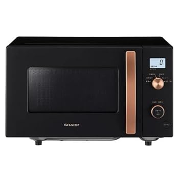 【中古】(非常に良い)電子レンジ 単機能 17L フラット ヘルツフリー ブラック系 シャープ RE-TS174-B