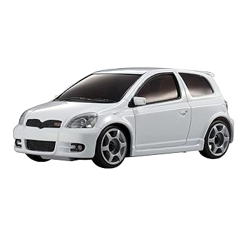 【中古】京商 1/27 ミニッツ オートスケールコレクション MR-03N-HM トヨタ ヴィッツ RS ホワイト ラジコン用パーツ MZP13W