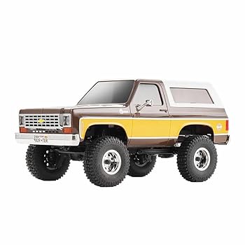 【中古】FMS 1:24 Chevrolet K5 Blazer 4WDオフロードクローラー RCラジコンカー 国内認証済み FCX24 RTRセット 8km/h高速 GM 商品 シボレー車モデル ド
