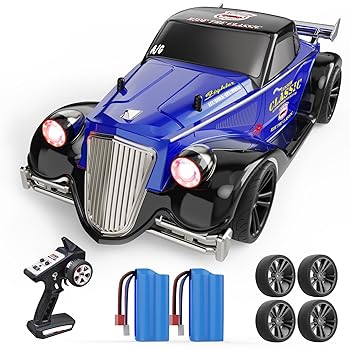 【中古】(非常に良い)DEERC ラジコン ドリフト ラジコンカー オフロード 高速 車 リモコンカー 電動RCカー おもちゃ 35km/h 四輪駆動 6つライトモード 2種類タイヤ 独｜GoodLifeStore