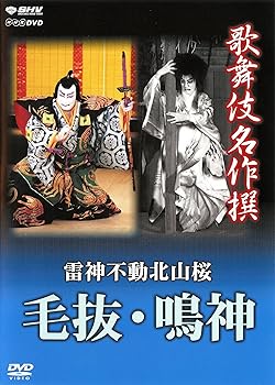 【中古】(非常に良い)歌舞伎名作撰 雷神不動北山桜 毛抜・鳴神 [DVD]