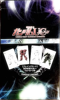 【中古】(非常に良い)機動戦士ガンダムUC プレイングカード(トランプ)