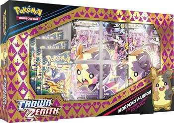 【中古】(人並み外れたに好いたらしい)Pokemon ポケモン トレーディングカードゲーム:Crown Zenith プレミアムプレイマットコレクション モルペコV-単位労働組合