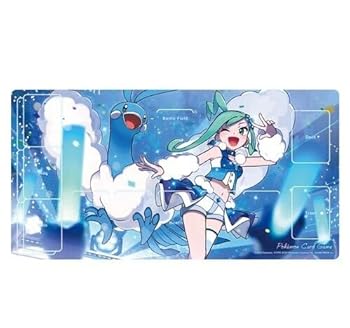ポケモンカードゲーム　ラバープレイマット　タケシvsカスミ　フルサイズ ポケモンカードゲーム ラバープレイマット タケシVSカスミ
