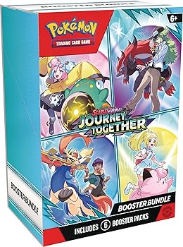 【中古】ポケモンTCG:スカーレット&バイオレット?ジャーニー・トゥギャザーブースターバンドル(ブースターパック6個)｜GoodLifeStore