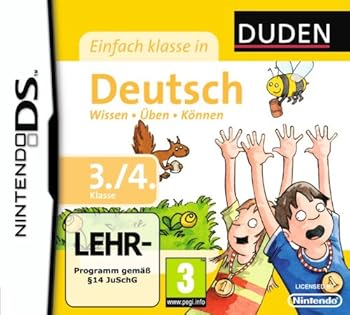 【中古】(非常に良い)Duden-Trainer Deutsch 3/4 f?r Nintendo DS: Einfach klasse in Deutsch