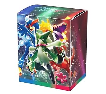 【中古】ポケモンセンターオリジナルTCGデッキケース マスカーニャ＆ラウドボーン＆ウェーニバル