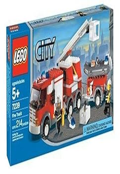 【中古】(人並み外れたに好いたらしい)LEGO City Fire Truck (7239) ブロック-おもちゃ-セット