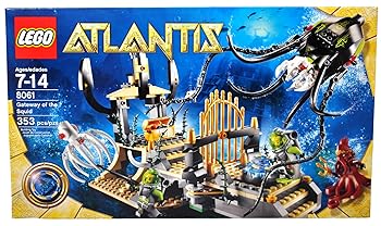 【中古】LEGO Atlantis Gateway of the Squid (8061)