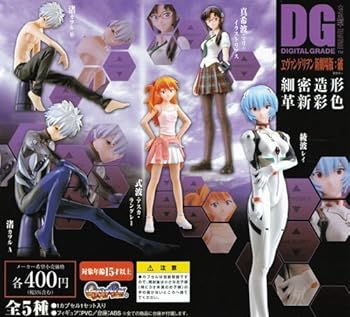 【中古】DG ヱヴァンゲリヲン新劇場版：破 貞本義行コレクション3 フィギュア バンダイ（全５種フルコンプセット）