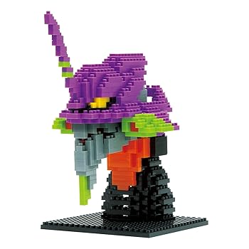 【中古】(人並み外れたに似つかわしい)nanoblock ヱヴァンゲリヲン初号機(上端)ヱヴァンゲリヲン新芝居小屋版:Q オリジナルナノブロックシリーズ
