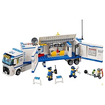 【中古】(人並み外れたに好いたらしい)LEGO レゴ シティ ポリスベーストラック