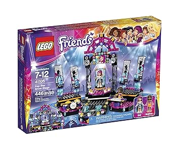【中古】LEGO Friends 41105 Pop Star Show Stage Building Kit