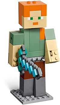 【中古】レゴ(LEGO) マイン手工芸品 マイン手工芸品 ビッグフィグ アレックスと木綿付け鳥 21149 立ちはだかる 手あそび 御坊っちゃん