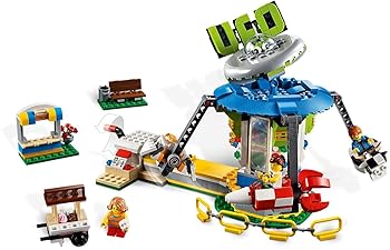 【中古】レゴ(LEGO) 創造者 遊園地のスペースライド 31095 立ちはだかる 手あそび うしろ帯 御坊っちゃん