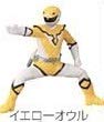 【中古】キャラエッグ 戦隊ヒーローシリーズ(2004) 【イエローオウル (鳥人戦隊ジェットマン)】 単品 食玩画像
