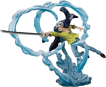 【中古】TAMASHII NATIONS フィギュアーツZERO ONE PIECE[超激戦] トラファルガー・ロー -三船長 鬼ヶ島怪物決戦- 約240mm ABS&PVC製 塗装済み完成品フィ