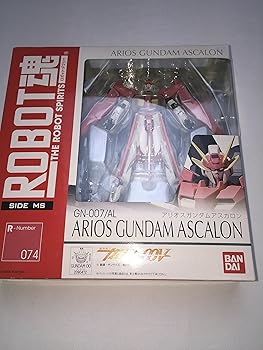 【中古】(非常に良い)TAMASHII NATIONS ROBOT魂 機動戦士ガンダム00 [SIDE MS] アリオスガンダム アスカロン 約125mm ABS&PVC&POM製 塗装済み可動フィギュア