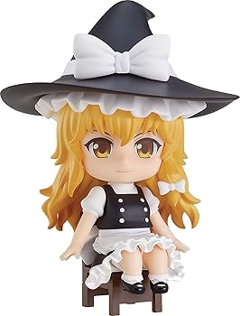【中古】(非常に良い)グッドスマイルカンパニー(GOOD SMILE COMPANY) ねんどろいど Swacchao！ 霧雨魔理沙 - 東方プロジェクト 赤 フィギュア